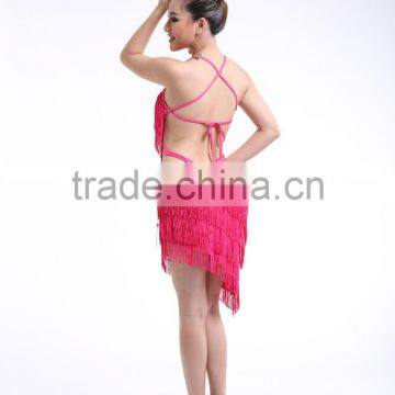 Stelisy Sale Sexy Black Tassel Latin Dress Fashion Tassel Dress photo-5