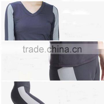 Athletic Apparel Women Tops Fitness, Long Sleeve Sport Tees Women, Womans Custom Workout Wear photo-3