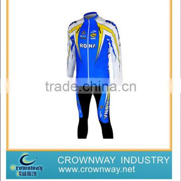 Latest winter team cycle wear, thermal long sleeve