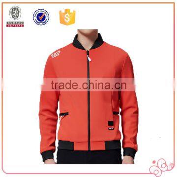 New Design Hot Selling Popular High Quality Men Sport Jacket Super Cool Coat Custom Logo Outdoor Zipper Outerwear