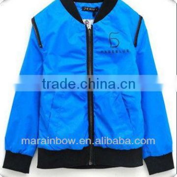 Boys Fashion Bright Color Polyester Jackets for Children