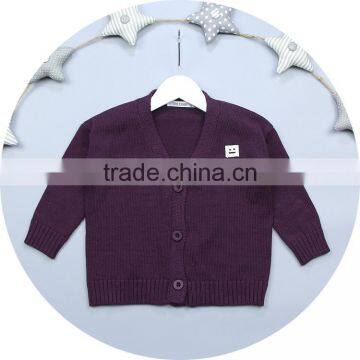 Custom Boys School Cardigan Sweater Sport Knitted Kids Cardigan Sweater photo-2