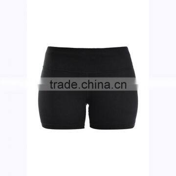 2016 New Style Fashion Yoga Wear Shorts for Ladies ,compression Printed Polyester Fabric for Gilrs Shorts