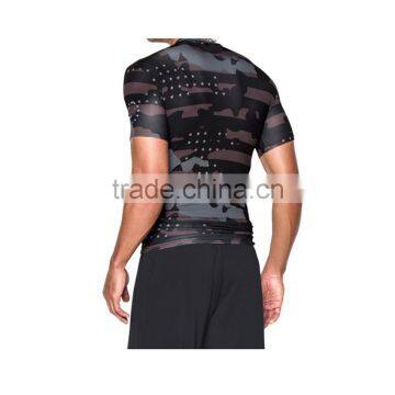 Sublimation Camo T-shirts Sport Tshirts Fitness Wear photo-3