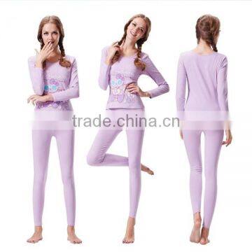 New Arrival Comfortable Young Girls Thick Thermal Underwear