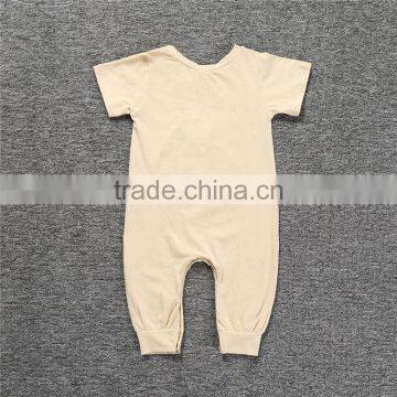 S17543A 2017 Fashion Baby Clothes Baby Short-sleeved Rompers Letter Jumpsuit photo-4