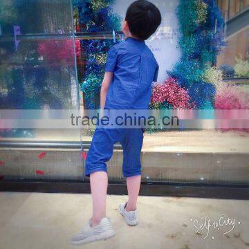 ShiJ 2016 Summer Jeans Baby Boy Clothes Set photo-4