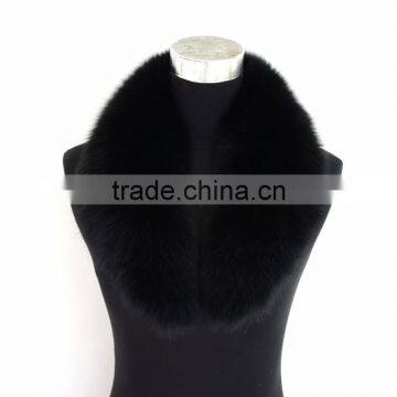 Myfur Light Brown Natural Animal Fur Garment Accessory Detachable Fox Fur Collar photo-3
