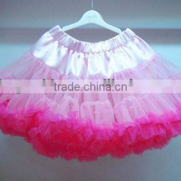 2014Hot Sale!Multicolors Lovely Baby Girls Fluffy Chiffon Pettiskirts Fashion Girl's Multi Colors Pettiskirts photo-3
