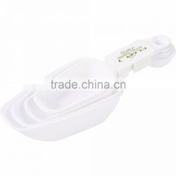 Happy Nest Measuring Set - Includes Four Combination Measuring Cups/spoons and Clip for Neat Keeping and Comes With Your Logo photo-3