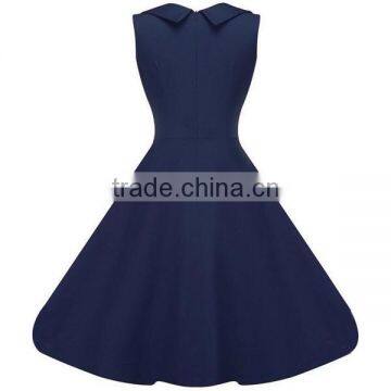 Walson Women Retro Popular Party Dresses Lady Tube Short V-neck Mini Casual Clothing Pinup Hip Hop Vintage Dress photo-6