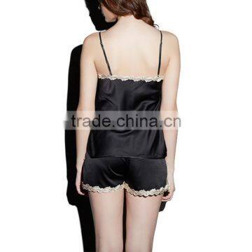 Summer Sex Pajamas Set With Lace for Lady Pajama photo-4