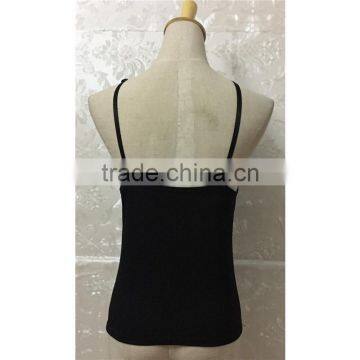 Polyester Crop Top Tank Top2014 New Arrive Women Different Size for Choice & Short Front Long Back Printed photo-3