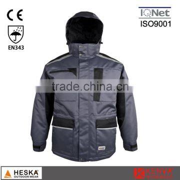 Good Design Winter Parka Men Safety Clothing With Tape Seam EN343 photo-4