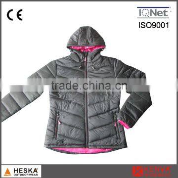 Wholesale Winter Warm Ladies Padded Jacket With Hood for Women photo-2