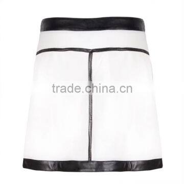 2017 Elegant Fashion Oem High Waist Fomal Women Latest Lady a Line Skirt photo-2