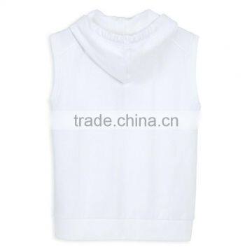 Fleece White Hoodies & Sweatshirts for Printing photo-2