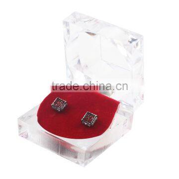 Custom Unique Designs Fashion Sterling Silver Jhumka Twinkling Diamond Hiphop Earrings Wholesale With Packing Box photo-2