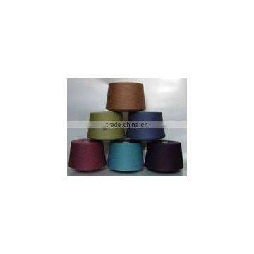 CHINA FACTORY COLORED POLYESTER RING SPUN YARN 20S 30S 40S photo-4