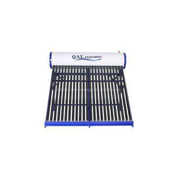 Evacuated solar water heater solar collector
