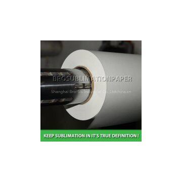 High quality common tack 105gsm sublimation transfer paper from china