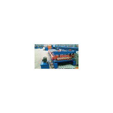 Joint Hidden Color Coated Metal Roof Roll Forming Machine For Wall Panel Making