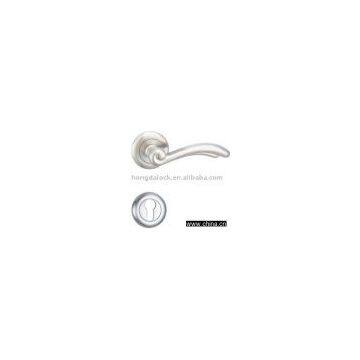door handle on rosette,lever door handle,handle on rose