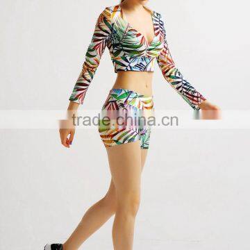 Women's Active Sports Workout Yoga Clothes Tracksuit Set photo-6