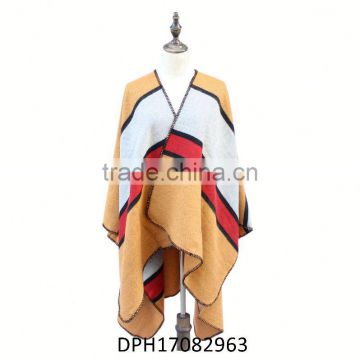 2016 hot sale new fashion how to wear a poncho top For lady