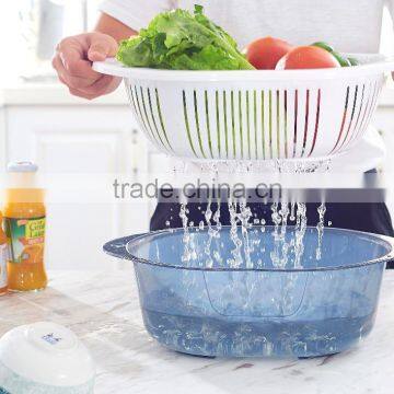 Plastic strainer baskets, plastic baskets with strainers, plastic strainer baskets with cover