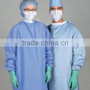 Surgical SMS anti-blood surgical gown