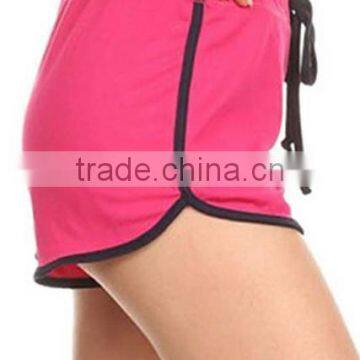 Hot Simplicity Women Sports Shorts Elastic Drawstring Waistband Summer Shorts photo-5