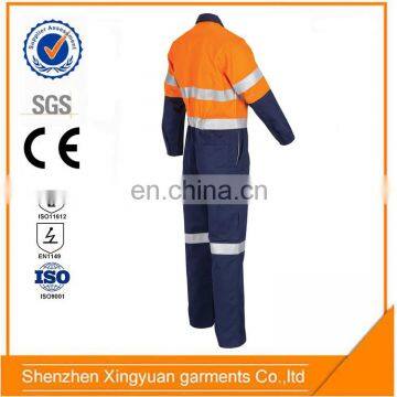 Safety Hi Vis Red protective clothing manufacturers Aramid coverall for work with price