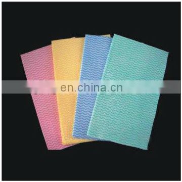 non woven wipes/compressed nonwoven cleaning cloth/Color Spunlace non-woven cloth