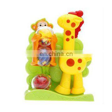 2014 lastest B/O kicking the ball giraffe toys for baby