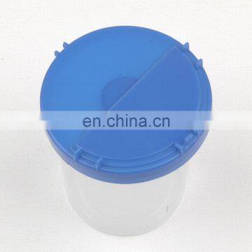 Dia. 8cm, height 9cm Blue Round plastic No-Spill Paint Cups