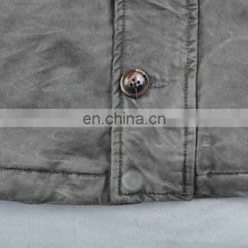 Lastest Fashion Hot Selling Army Handsome Spring Cotton Men Long Coat photo-6