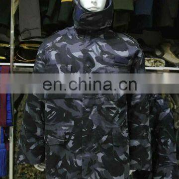 Ocean American style camouflage M65 fieldJacket military response uniform for army