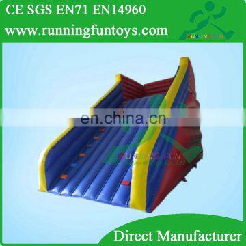 Small Inflatable Slope For Zorbing, TPU Zorb Ball Ramp, Zorbing Ramp For Sale