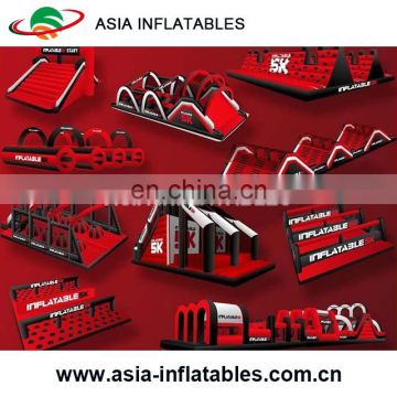 Giant Inflatable Obstacle Course, Inflatable Paint Ball Obstacle, Adult Inflatable Obstacle Course