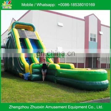 Amazing Excitement Inflatable Screamer Water Slide with Pool