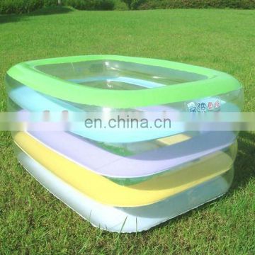 Hot sale Inflatable square swimming pool