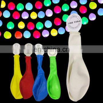 led balloon led light balloon size 12 inch 3.2g with flashing light decorate party