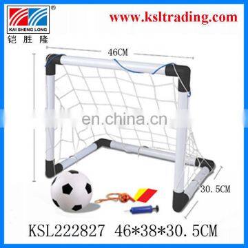 46*38*30.5cm kids outdoor/indoor toy for childre plastic toy soccer door game