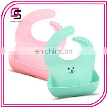 Creative design wholesale hot selling baby waterproof baby silicone bibs