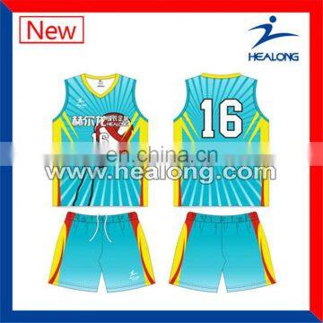 Healong Odm Youth Design Volleyball Jerseys