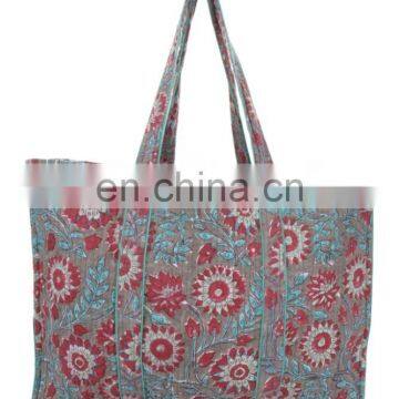 Cotton Quilted Messenger Bag Hand Bag Designer Ladies Bag Purse Beach Carry Bag Shopping Quilted Hand Block Printed Bag