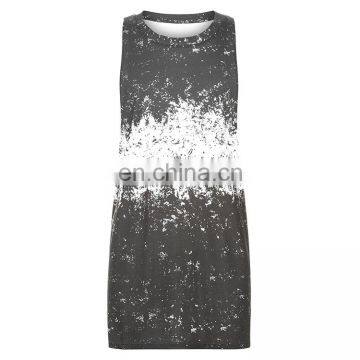 Cheap Custom Digital Printing Summer Casual Mens Long t Shirt photo-4