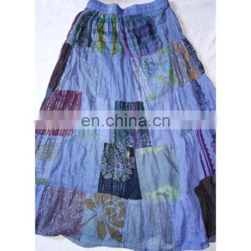 Rajasthani Art Printed Handmade Cotton Printed Long Skirt girls' dress