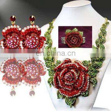 Factory wholesale high quality artificial jewelry set